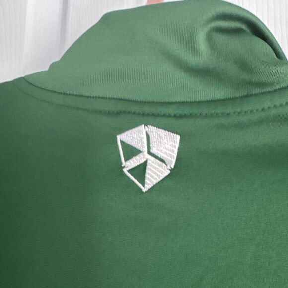 Nike Dri-Fit‎ Running Jacket Women Med Full Zip Green Active Track Athletic wear - Picture 5 of 7